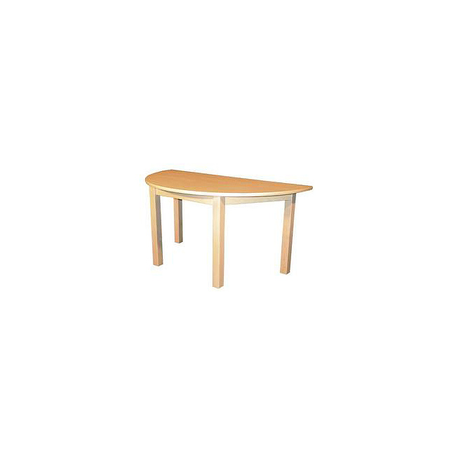 Kinder M�bel - Kindertisch halbrund, natur