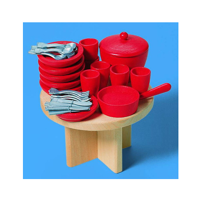 Puppenhaus Zubeh�r - Miniaturen Set-Essen von Selecta