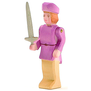 Ostheimer Figurenwelt - M�rchenfiguren und Rittertum  - Edelmann mit Schwert lang