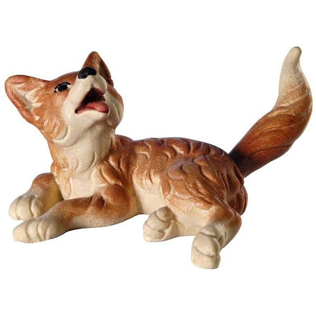 Fuchswelpe liegend f�r 10-11cm Figuren