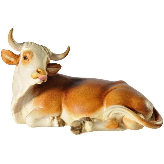 Kuh liegend 5,6cm fr 10-12cm Figuren