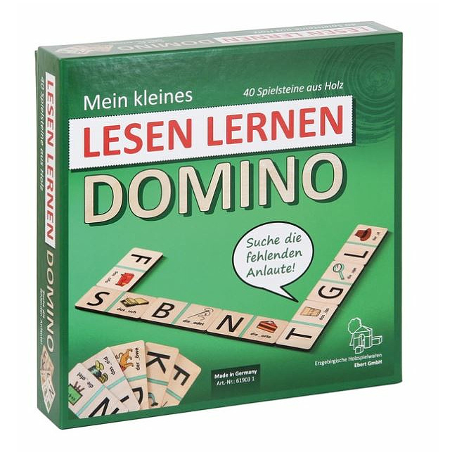 Lesedomino - Lernspiel, ab 5 Jahren
