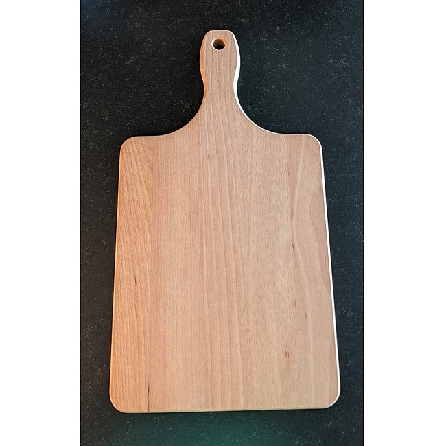 Schneidebrett mit Griff, ca. 43,5x24cm
