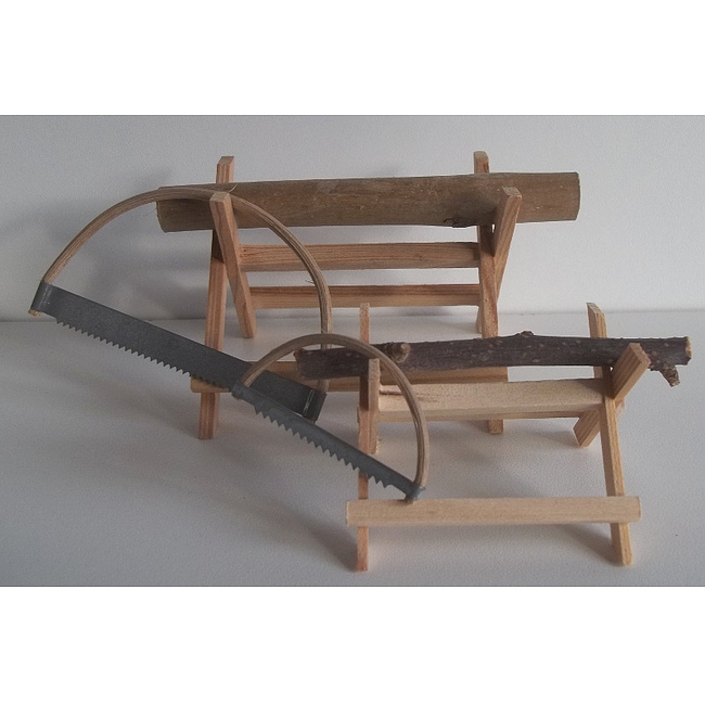 Weihnachtskrippe - Krippenzubeh�r S�gebock