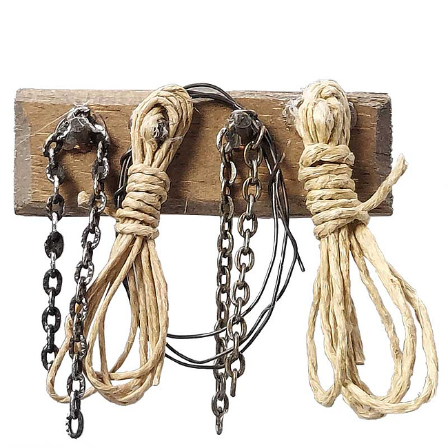 Weihnachtskrippe - Krippenzubehr Gehnge Ketten + Seile