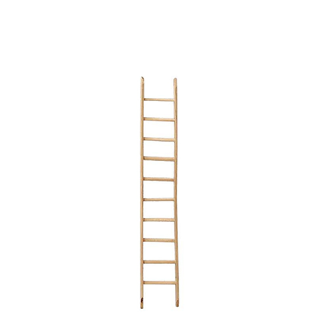 Weihnachtskrippe - Krippenzubeh�r Leiter natur 17,5cm