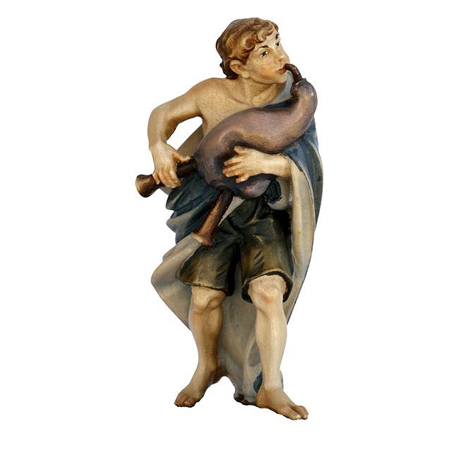 Demetz-Krippe - Hirte mit Dudelsack in color