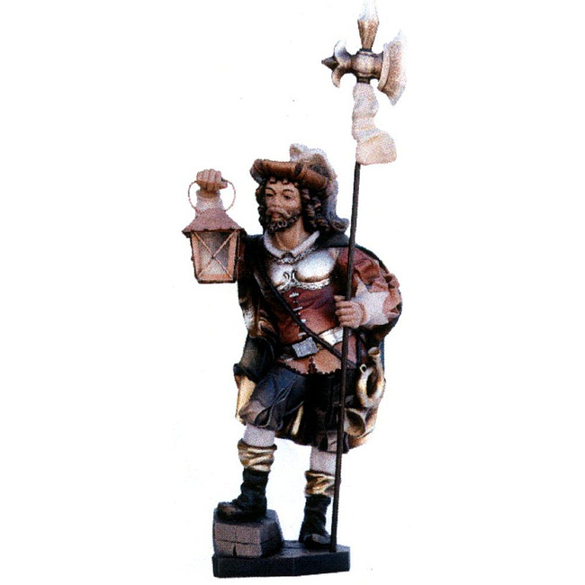 Nachtwchter - aus Ahornholz geschnitzte Figur