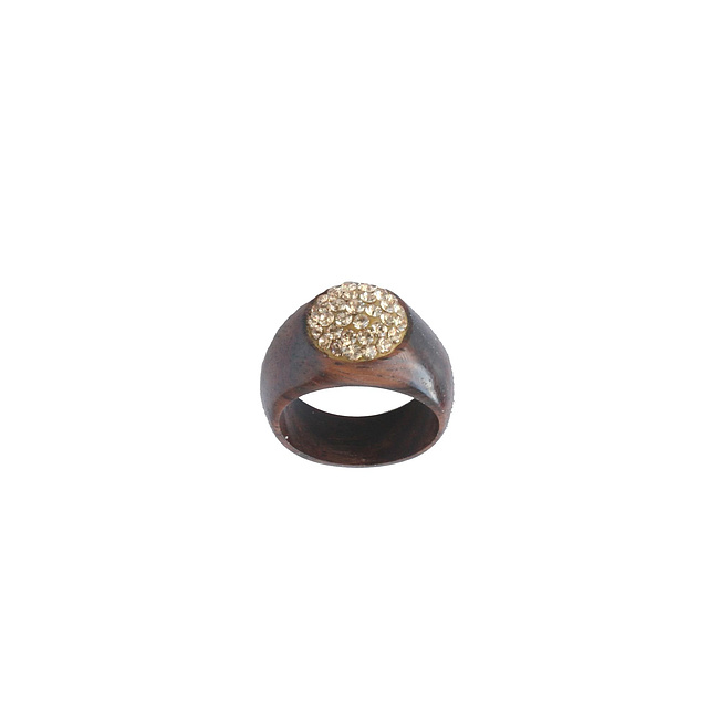 Ring Gold mit Swarovski Steine