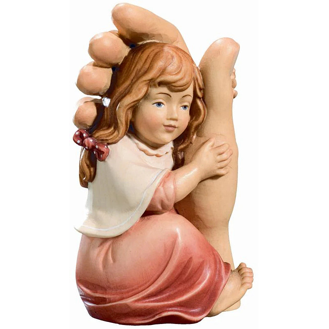 Sch�tzende Hand mit M�dchen - Bemalt