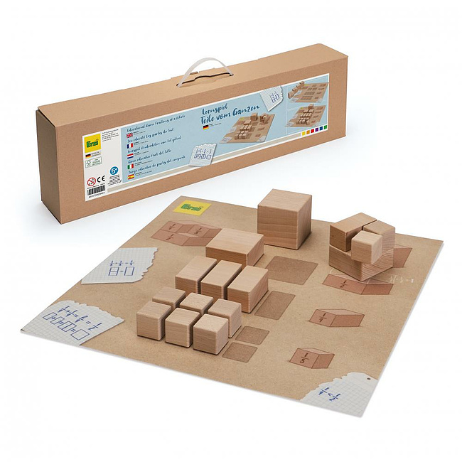 Lernspiel Teile vom Ganzen, ab 5 Jahren