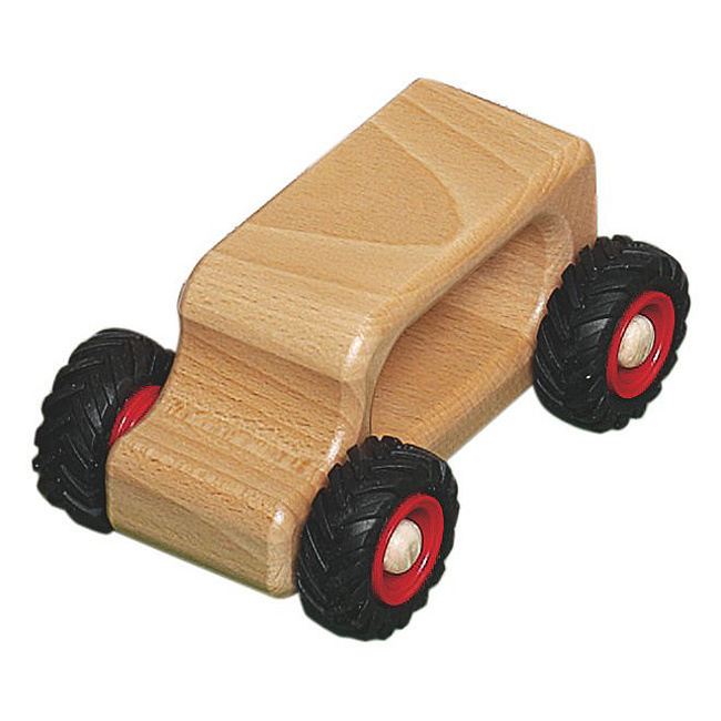 fagus Knubbel Auto Oldie  Klassisches Holzspielzeug fr kleine Entdecker -  holzlaedle.com