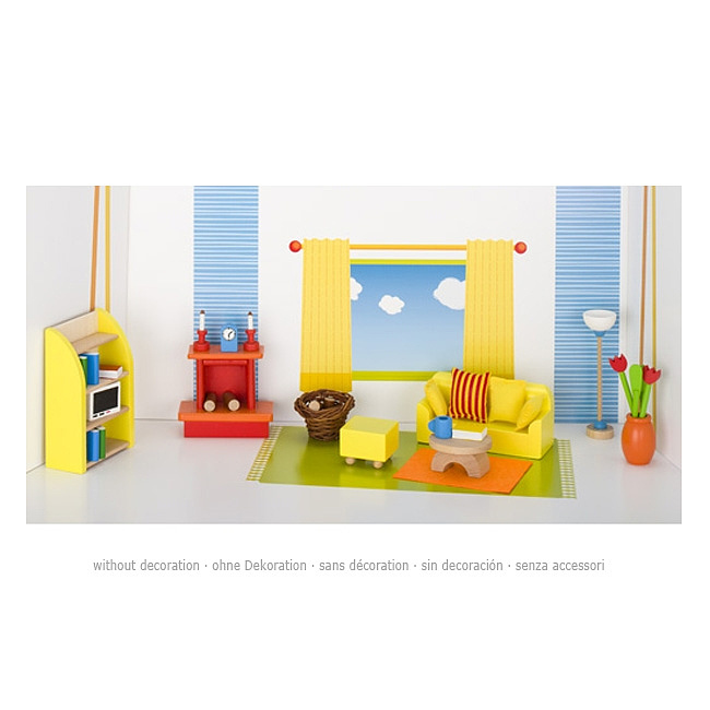 Puppenmbel Wohnzimmer II, ab 3 Jahren