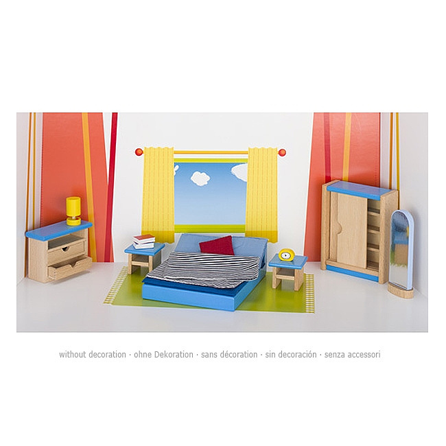 Puppenm�bel Schlafzimmer II, ab 3 Jahren