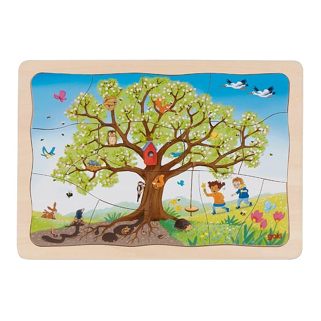 Schichtenpuzzle Mein Apfelbaum, ab 3 Jahren
