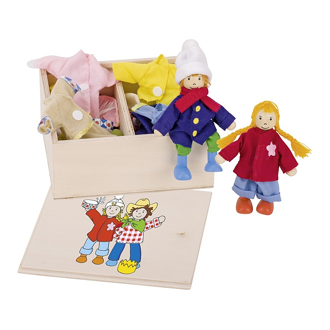 Biegepuppen Birte & Ben, Klamottenkiste