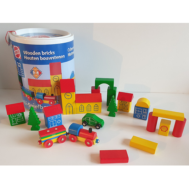 Heros Holzbausteine Combi Spielbox, ab 2 Jahren