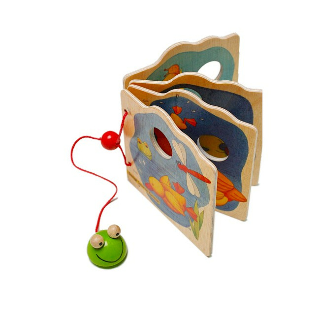 Bilderbuch - Frosch 12x14x3 cm