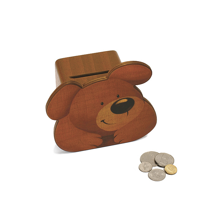 Spardose B�r, 13x13x9cm