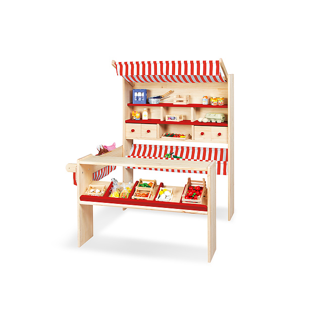 Marktstand Lucy rot