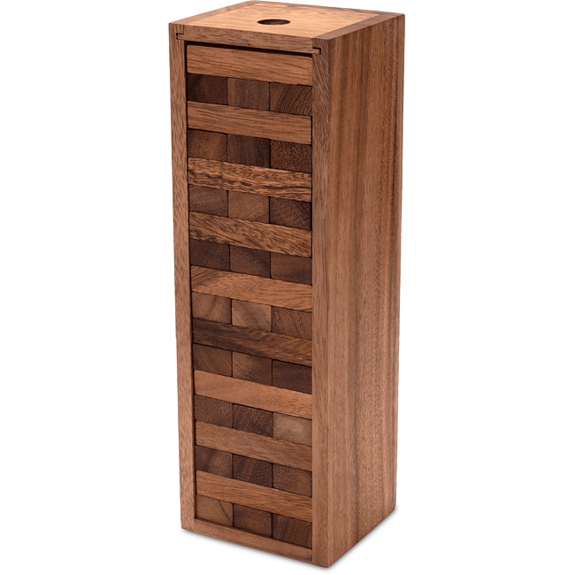 Familienspiel - Wackel Turm 30cm H�he