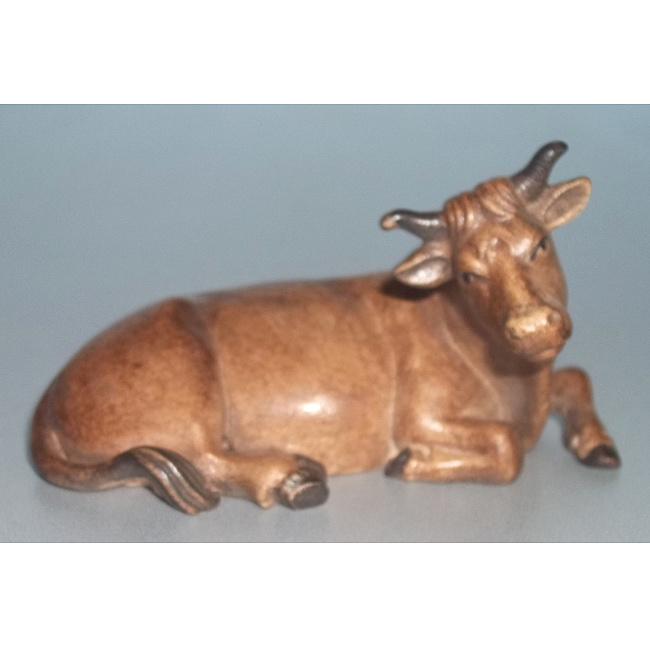 Heilige Nacht Krippe - Ochs in color