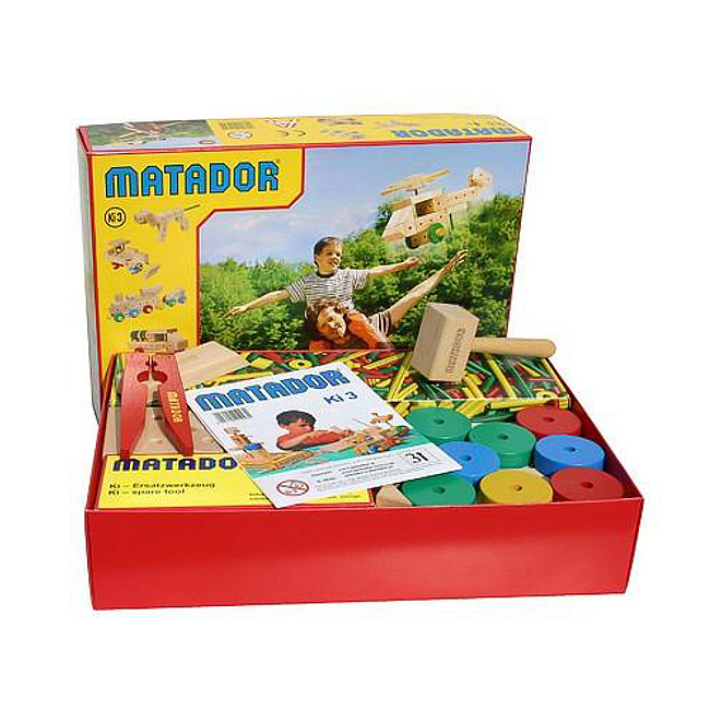 Sonderangebote - Matador Ki 3 Holzbaukasten