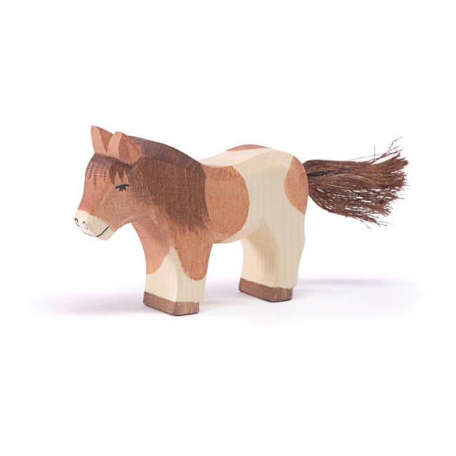 Ostheimer Figurenwelt - Familie und Bauernhoftiere - Shetland Pony stehend