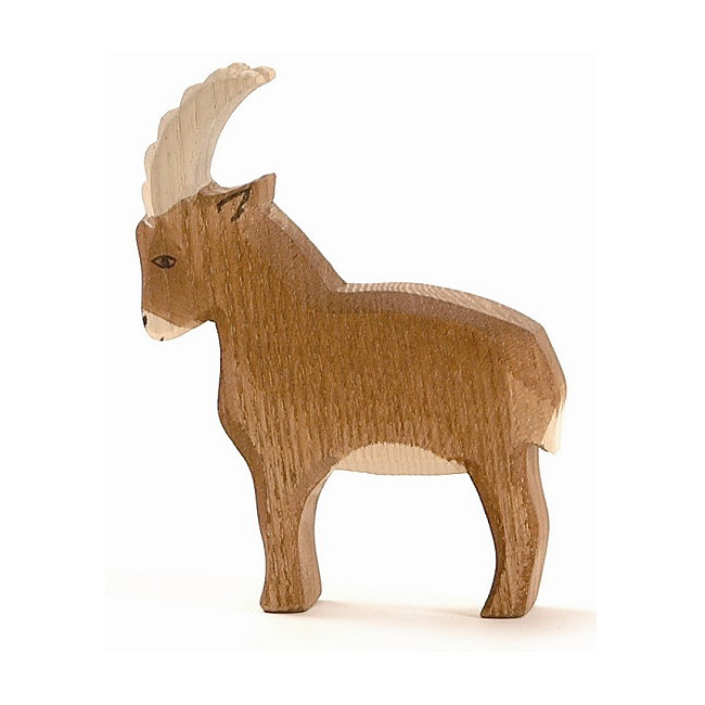 Ostheimer Figurenwelt - Familie und Bauernhoftiere -Steinbock stehend