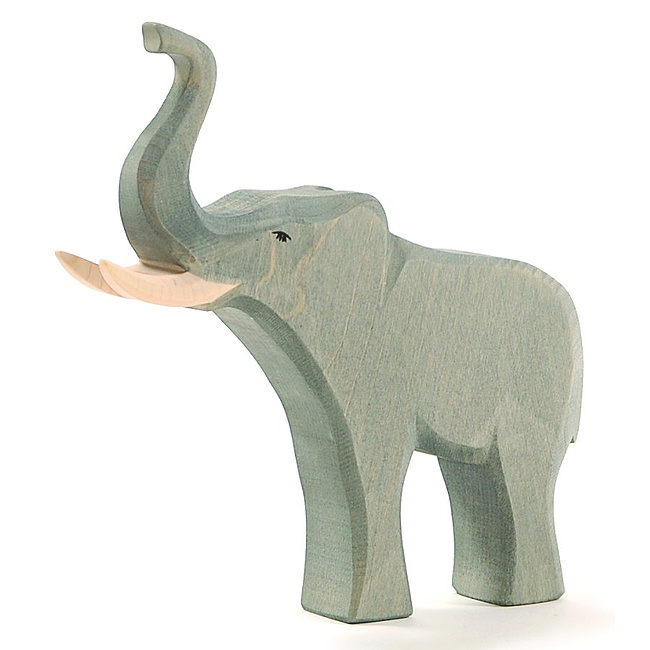 Ostheimer Figurenwelt - exotische Zootiere - Elefantenbulle trompetend