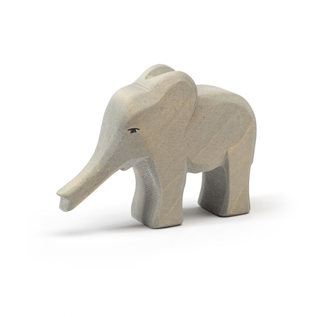 Ostheimer Figurenwelt - exotische Zootiere - Elefant klein, R�ssel getreckt