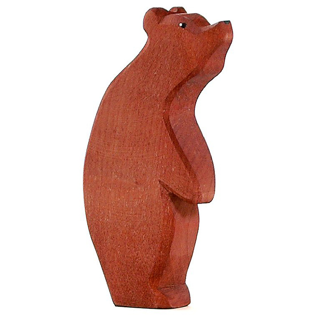 Ostheimer Figurenwelt - exotische Zootiere - Br gro stehend, Kopf hoch