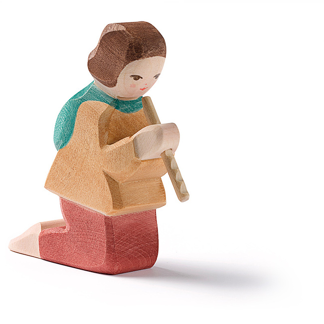 Ostheimer - Weihnachtskrippe - Hirte fl�tend