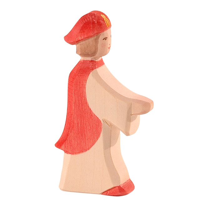 Ostheimer Weihnachtskrippe - Sternsinger rot, Krippe neu