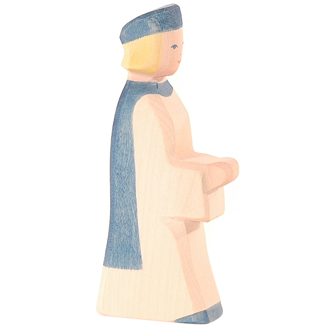 Ostheimer Weihnachtskrippe - Sternsinger blau, Krippe neu