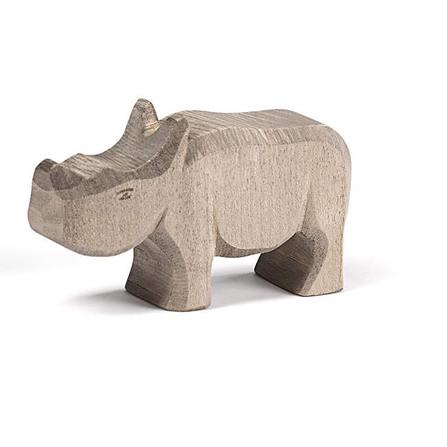 Ostheimer Figurenwelt - exotische Zootiere - Nashorn klein
