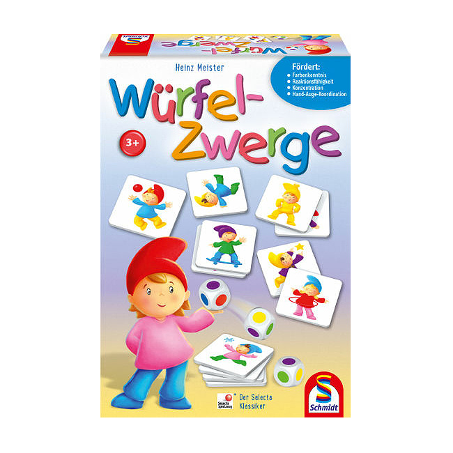 W�rfel Zwerge, 2-8 Spieler, ab 3 Jahre