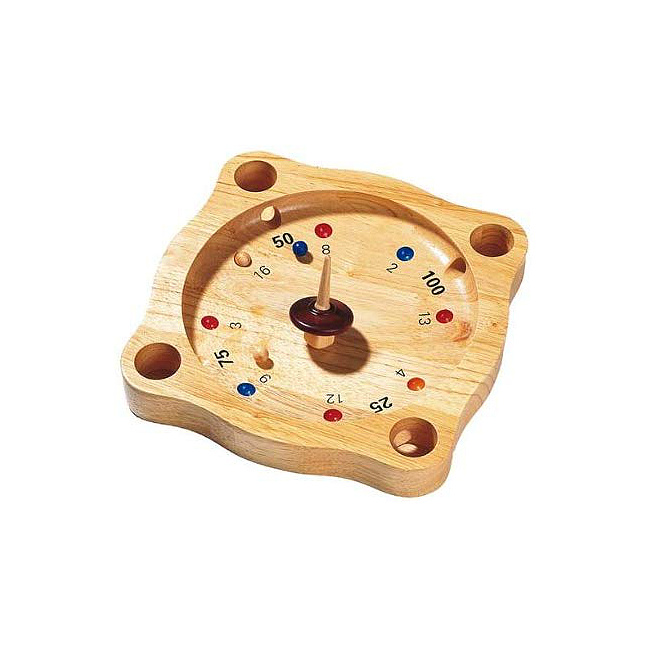 Familienspiel - Tiroler Roulette, 21,5 x 21,5 x 2,9cm