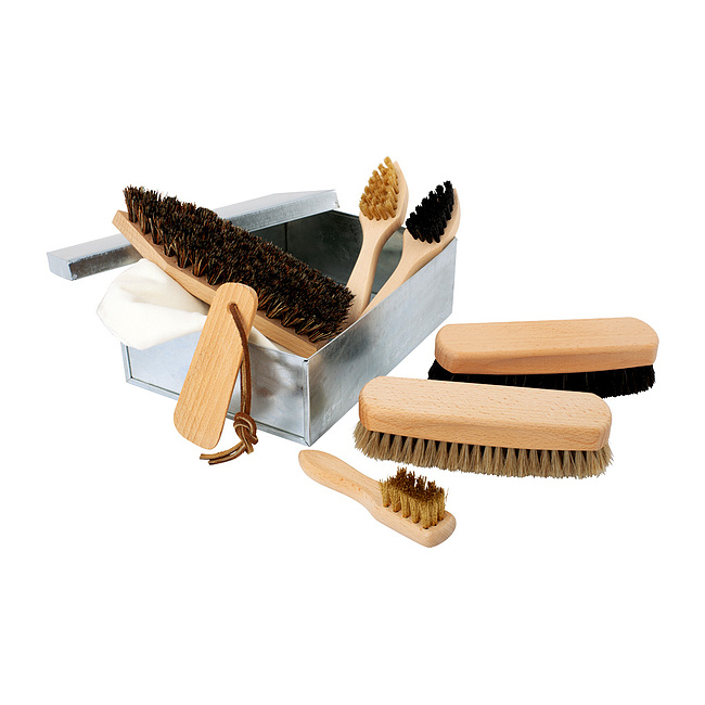 Schuhputz-Set, 8 teilig
