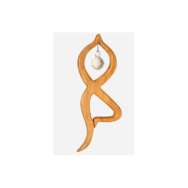 Balance mit Kristall, H�he 18,5cm