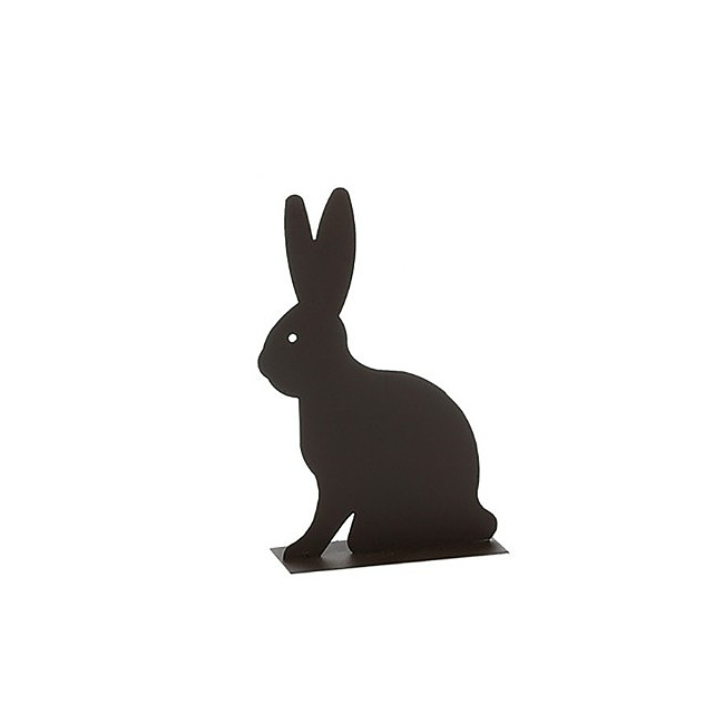 Eisen Hase hoch 20x15cm