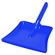 Kehrschaufel aus Metall 2, blau, ca. 24cm lang
