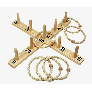 Ringwurfspiel, 7 teilig