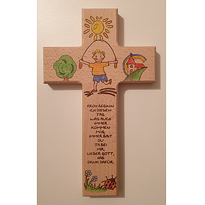 Kreuz Junge, 20cm