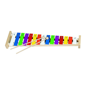 Musikinstrument - Xylophon mit 15 T�nen und Notenheft