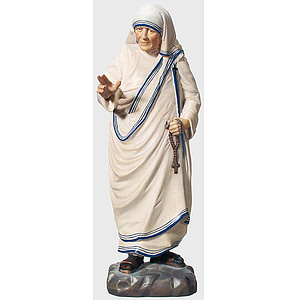 Mutter Theresia - aus Ahornholz geschnitzte Figur