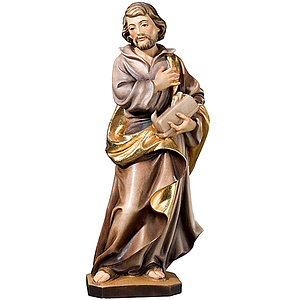 Heiliger Josef als Arbeiter - aus Ahornholz geschnitzte Figur, color