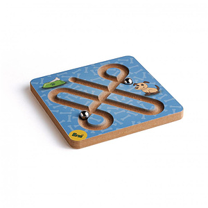 Balancierspiel Hund, 11,8x11,8x1cm