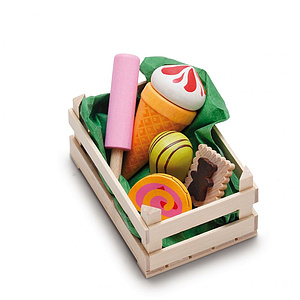 Kaufladen Zubeh�r - Sortiment S��waren, klein