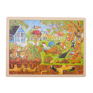 Einlegepuzzle Unser Garten �ber und unter der Erde, 40 x 30 cm, ab 3 Jahren